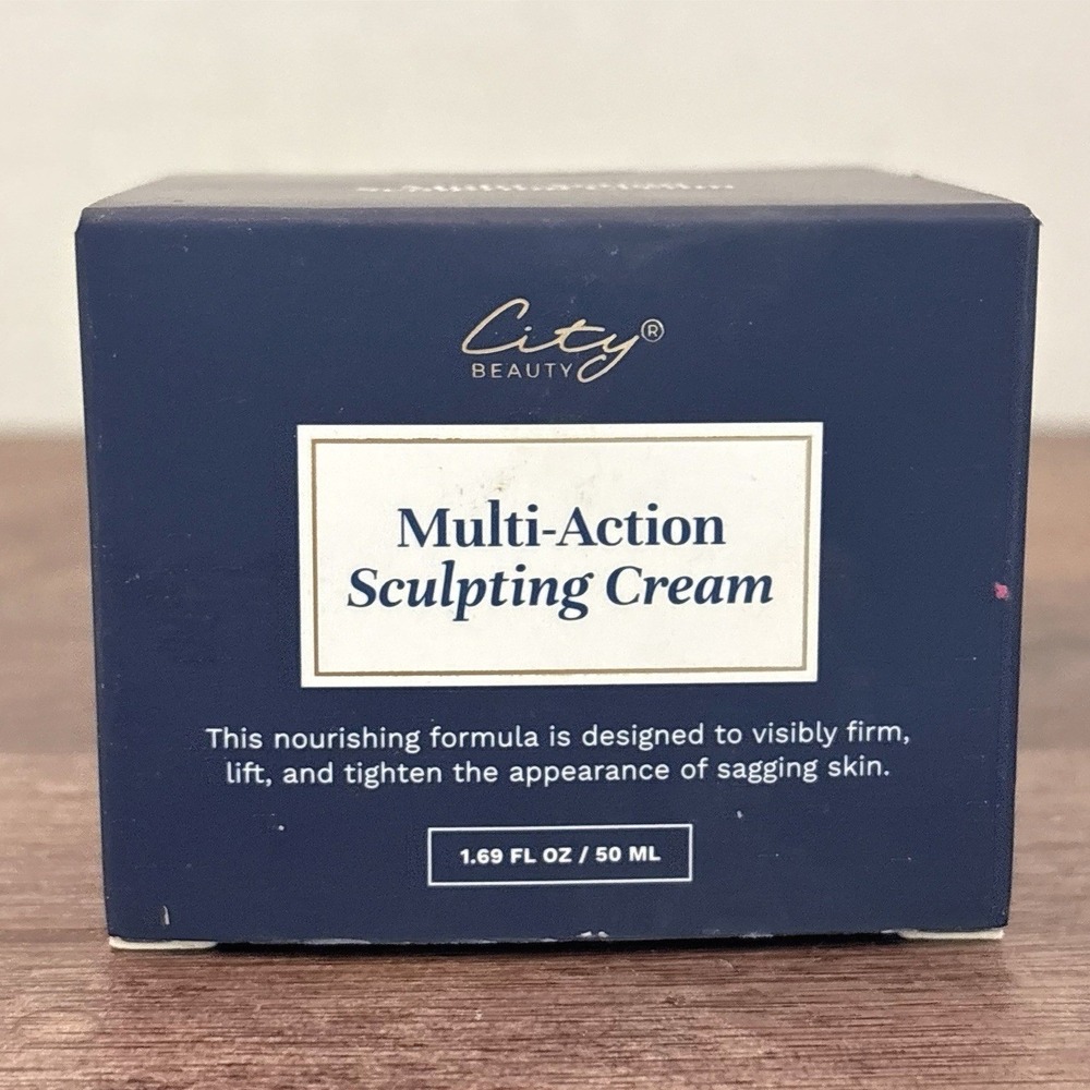 City Beauty Multi-Action Sculpting Cream 1.69 FL OZ / 50 ML‎ New in Box